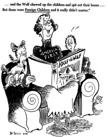 seuss on American view of Hitler